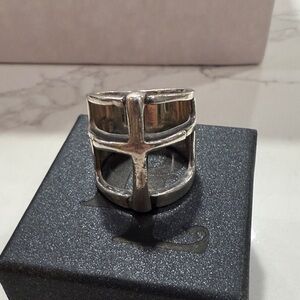 Pamela Love Cross Ring size 8